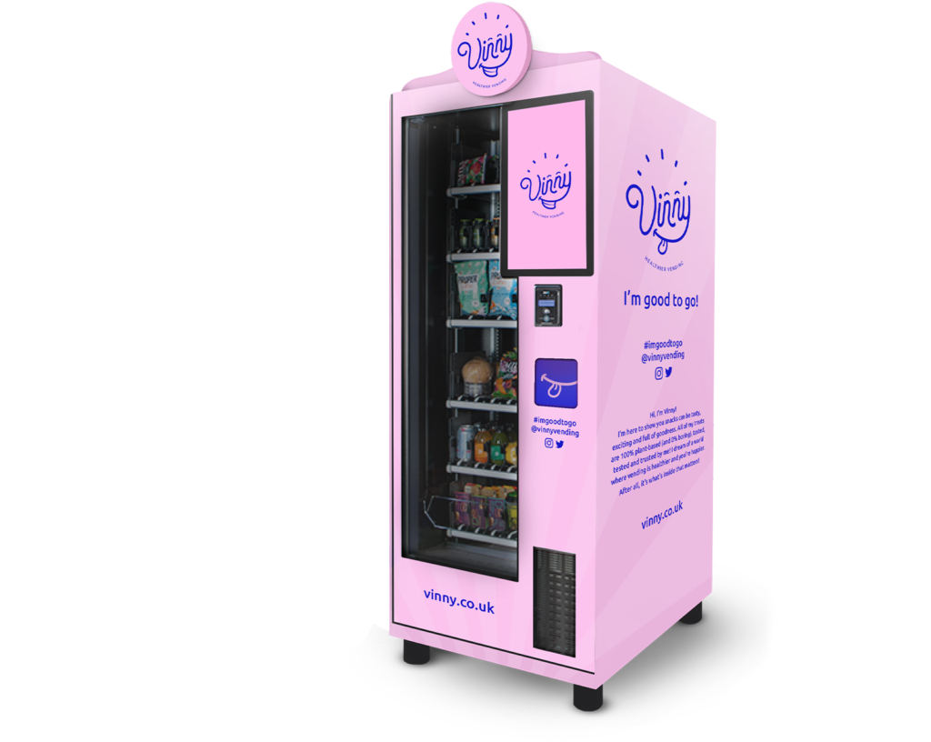 Vinny Vending Featured in FoodTech 500 – Digital Works Agency